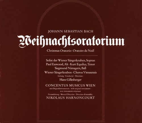 Weihnachtsoratorium, BWV 248, Part II Wir singen dir in deinem Heer
